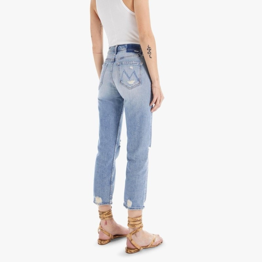 Mother Superior The Tomcat Distressed Straight Leg Jeans In The Confession - Picture 2 of 12